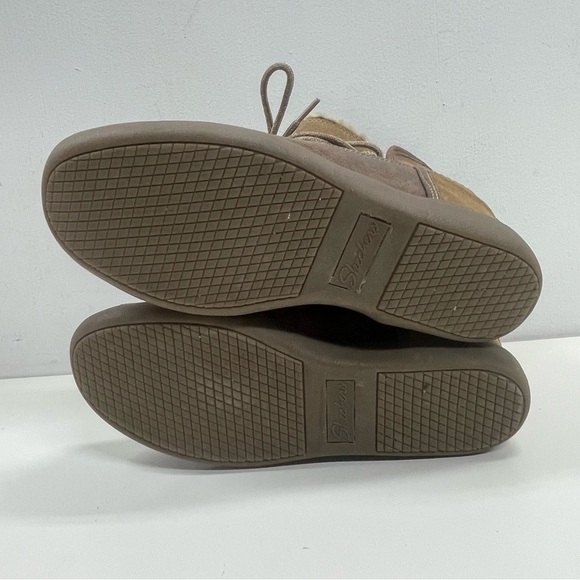 Skechers Suede Lace Up Ankle Boot Size 9 - Picture 8 of 9